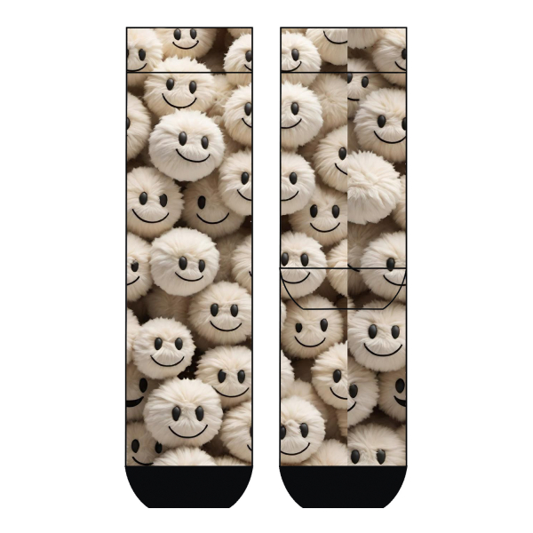 Cool 7 Print - Vollfrottee - Baumwollsocken - Runddruck Motiv: C5564